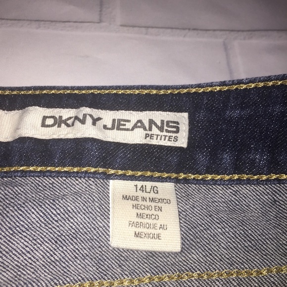 DKNY Women's Skinny Jeans Size 14 L/G Denim Pants - Picture 3 of 8